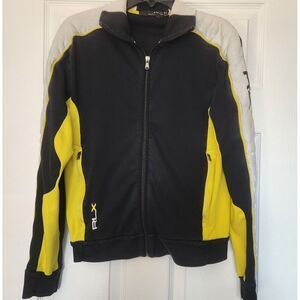 Polo Ralph Lauren RLX Men's Slim Fit Knit Cotton Track‎ Jacket Sweatshirt SMALL